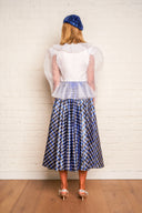 Perri Cutten Flower Detail Midi Skirt image 2