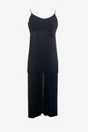 Vintage Black Flapper Fringe Jumpsuit image 0