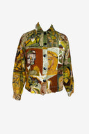 Vintage Kaktus Picasso Button Down Jacket image 0