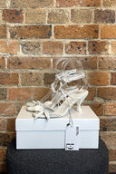 Zimmermann Floral Detail Strappy Heels Size 38 image 1