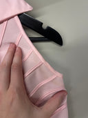 Vintage Tadashi Collared Pink Midi Dress image 3