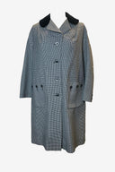 Ralex Houndstooth Longline Coat