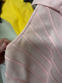 Vintage Tadashi Collared Pink Midi Dress image 5
