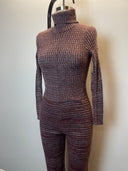 Sentex Turtleneck Knit Jumpsuit image 1