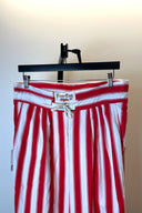 Vintage Black + Blue Fashions Stripe Drawstring Pants image 2