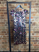 Paco Rabanne Sequin Chain Mail Mini Dress image 5