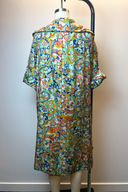 Erna Paisley Print Silk House Coat image 2