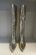 Zara Gold Knee High Boot image 2