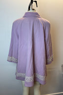 Cashmere and Wool Dusty Lilac Coat image 1