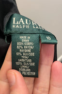 Ralph Lauren Black Velvet Sheath Maxi Dress image 6
