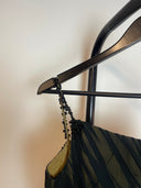 Vintage "Chanel Gowns" Pleated Silk Midi Dress image 3