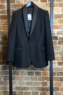 Wardrobe NYC Wool & Silk Blazer image 1