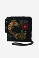 Chico's Embellished Beaded Coy Fish Purse image 0