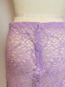 By Anthropologie Appliqué Lace Midi Skirt image 2