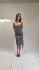 Christian Dior Boutique  by John Galliano Miss Diorella Strapless Corset Dress