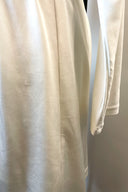 Halston Heritage White Silk Midi Dress image 7