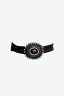 Brown Boho Buckle Leather Belt image 0