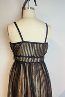 Mr K Black Pleated Tulle Mini Dress image 3
