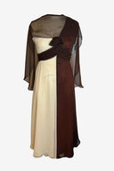 Habe Garments Sydney Vintage Two Tone Gown with Shawl image 0