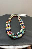 Ceramic Tile Shape Long Necklace image 1