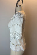 Zimmermann Crochet Short Sleeve Shirt image 2