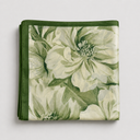 Green Floral Scarf