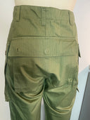 Vintage Green Cargo Utility Trousers image 1