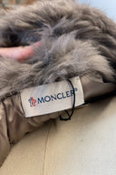 Moncler Fur Trim Quilted Vest image 1