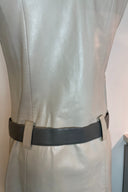 Vintage Phyllis Sportswear Leather Belted Mini Dress image 3