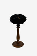 Ely Vintage Black Velvet Hat image 0
