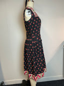 Retro Ivan-Frederics Floral Midi Dress image 1