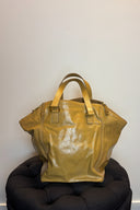 YSL Downtown Mustard Tote Handbag image 1
