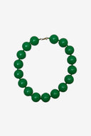Vintage Green Beaded Choker image 0