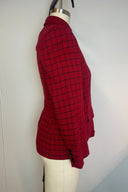 Vintage Ralph Lauren Wool Red Check Jacket image 1