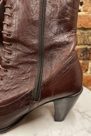 Unbranded Authentic Leather Lace Boots image 3