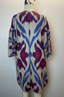 Unbranded Watercolour Longline Coat image 2