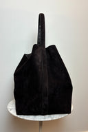 Toteme Belted Suede Tote Bag image 1