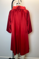 Edmunds of Denver Vintage Red Satin Coat image 1