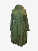 Fafatt Khaki Hooded Coat