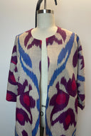 Unbranded Watercolour Longline Coat image 1