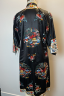 Golden Bee Black Embroidered Coat image 4