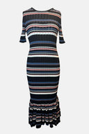 Adam Lippes Knitted Midi Dress image 0