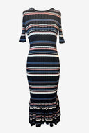 Adam Lippes Knitted Midi Dress