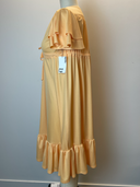 Geoff Bade Vintage Apricot Jersey Mini Dress image 2