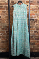 Vintage Structured Cocktail Midi Dress image 2