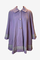 Cashmere and Wool Dusty Lilac Coat image 0
