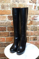 Gucci Platform Leather Boots image 0