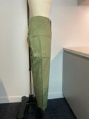 Vintage Green Cargo Utility Trousers image 2