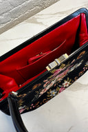 Vintage Leather Trimmed Tapestry Bag image 2