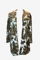 Charlie Brown Vintage Cow Print Coat image 0